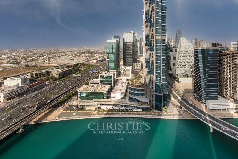 Burj Khalifa and Canal View | High Floor