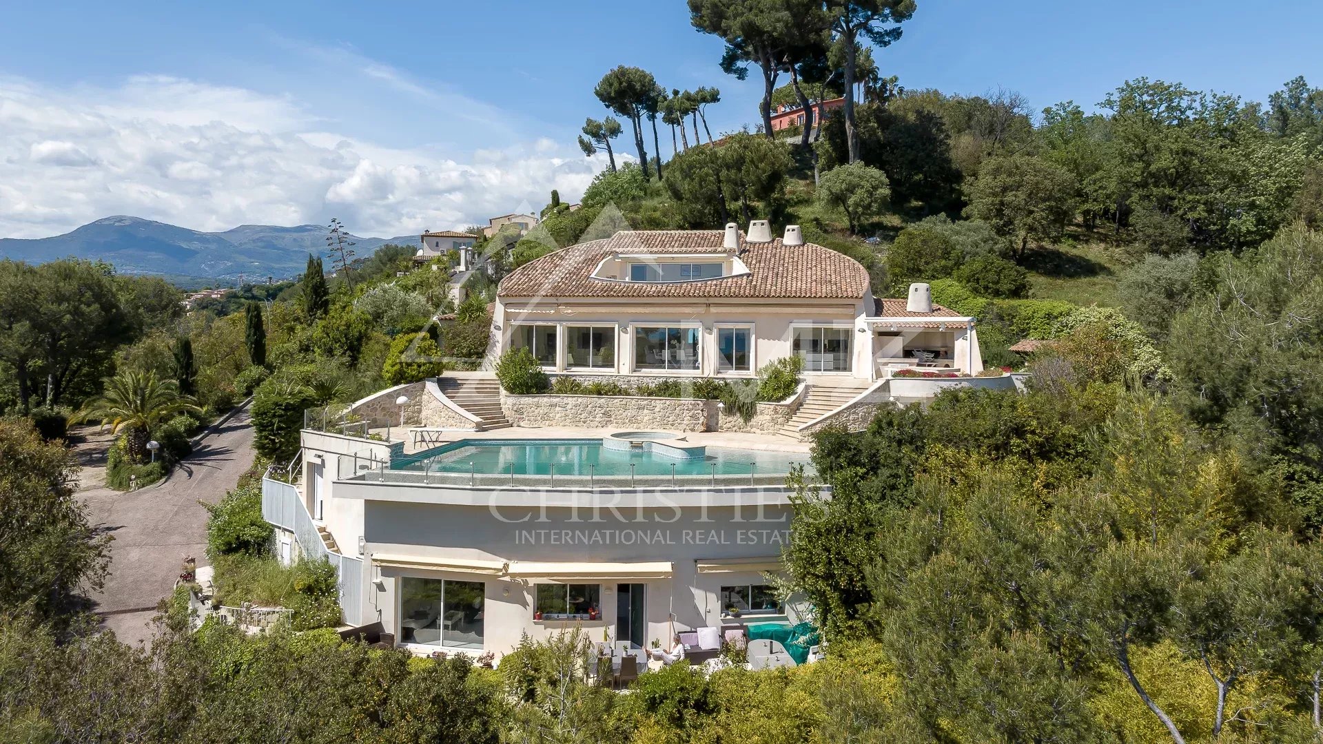 Proche Saint-Paul de Vence - Magnifique vue mer et village