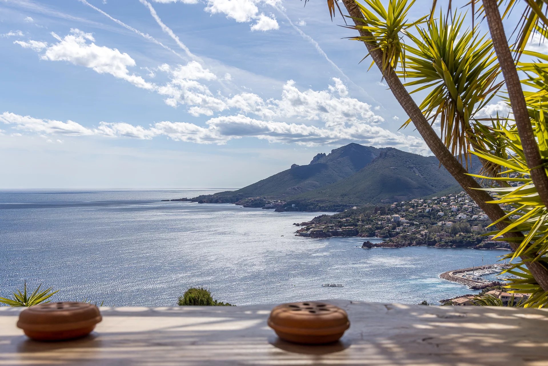 Nahe Cannes - Villa mit Meerblick