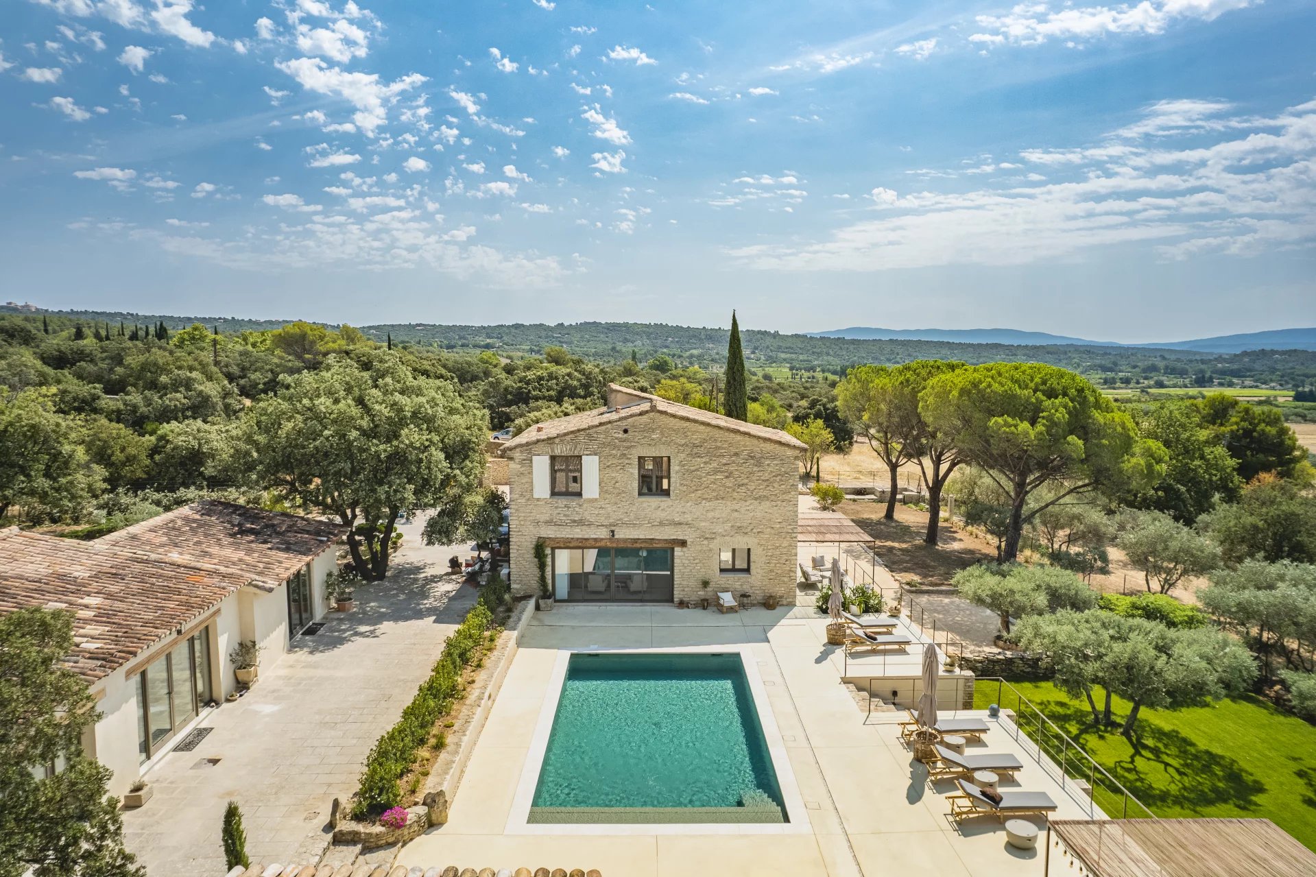 Gordes - Propriété raffinée avec vue panoramique