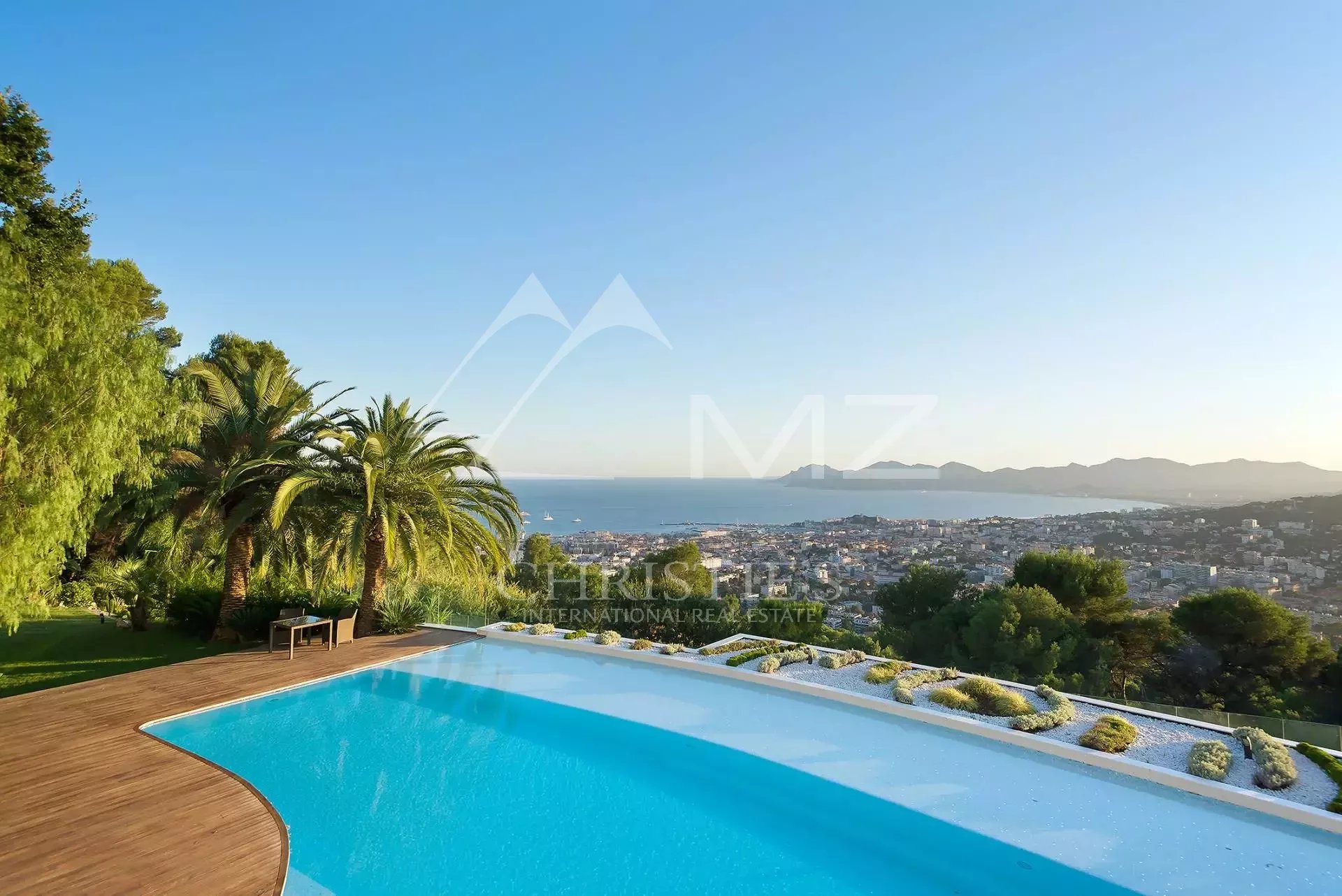 Cannes - Villa surplombant la rade