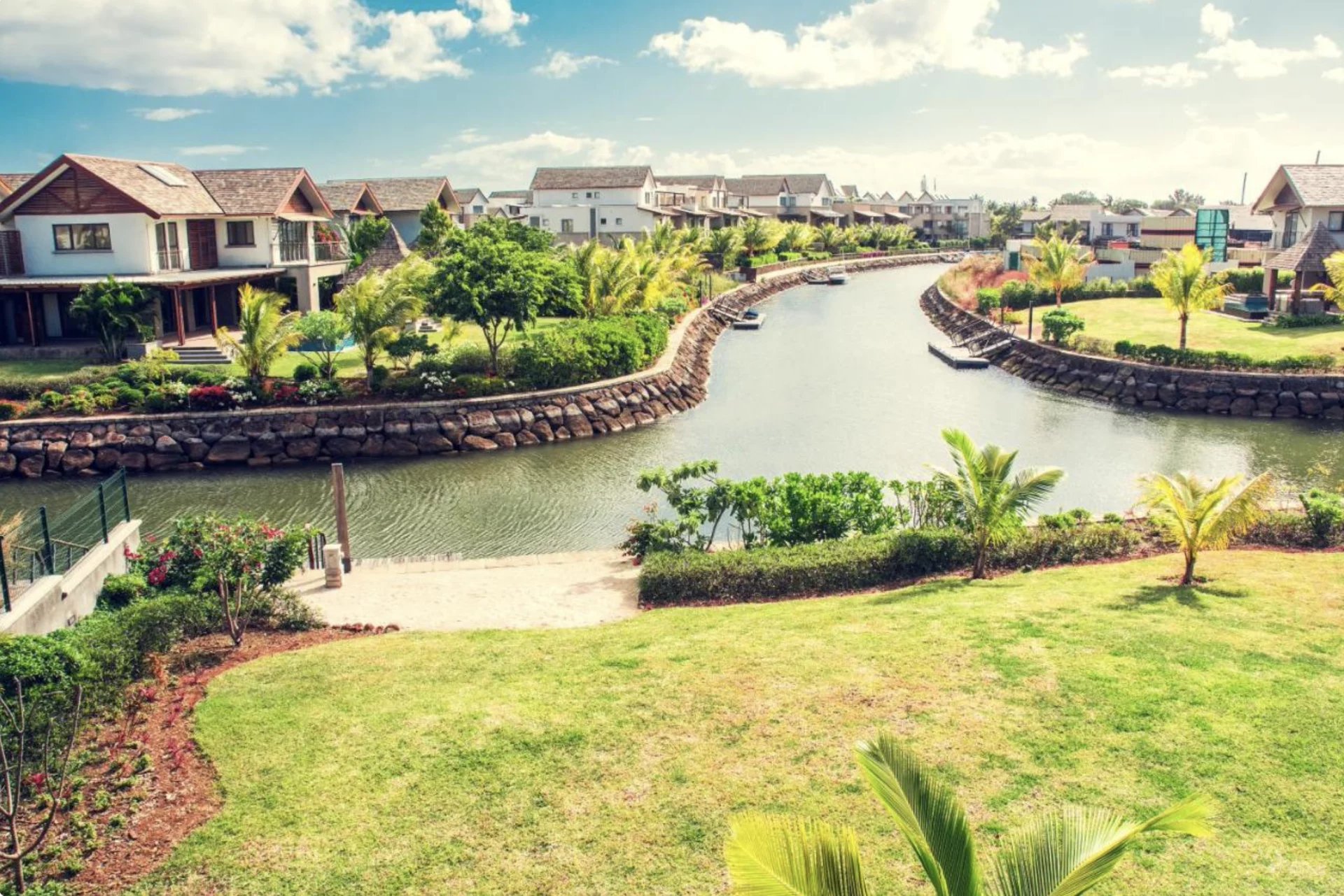 Ile Maurice - Villa au coeur d'une marina - Riviere Noire