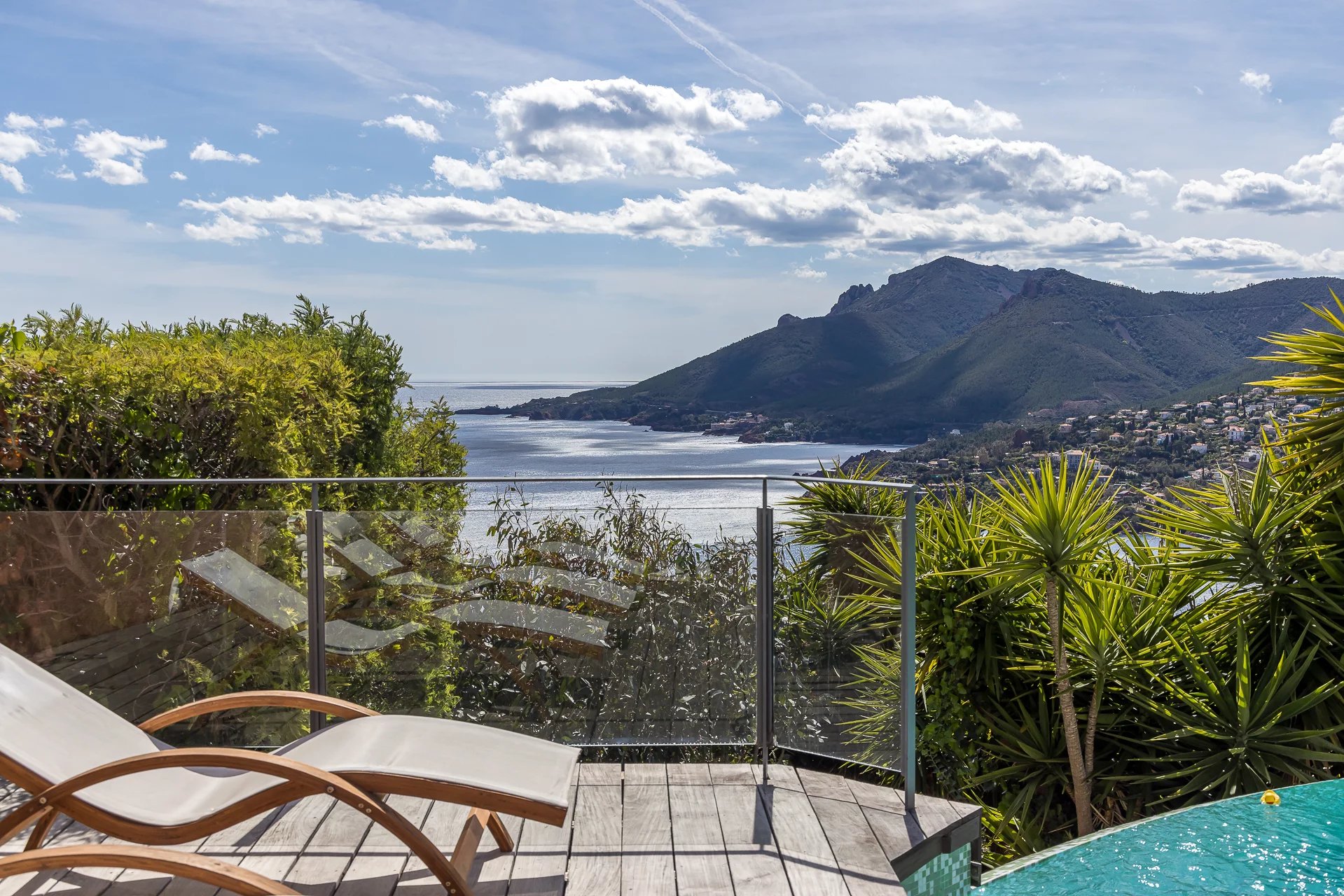 Nahe Cannes - Villa mit Meerblick