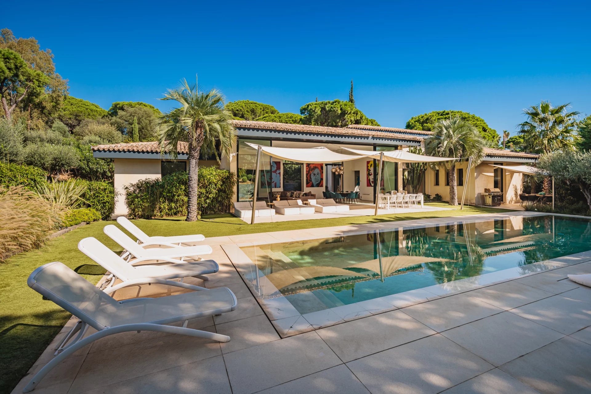 Ramatuelle - Pampelonne -  Contemporary villa