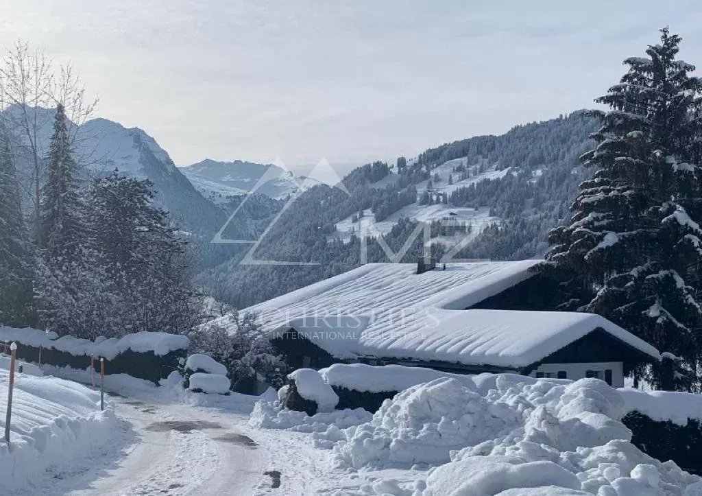 Warm & Elegant Chalet for RENT with unique views over the Gstaad Valley