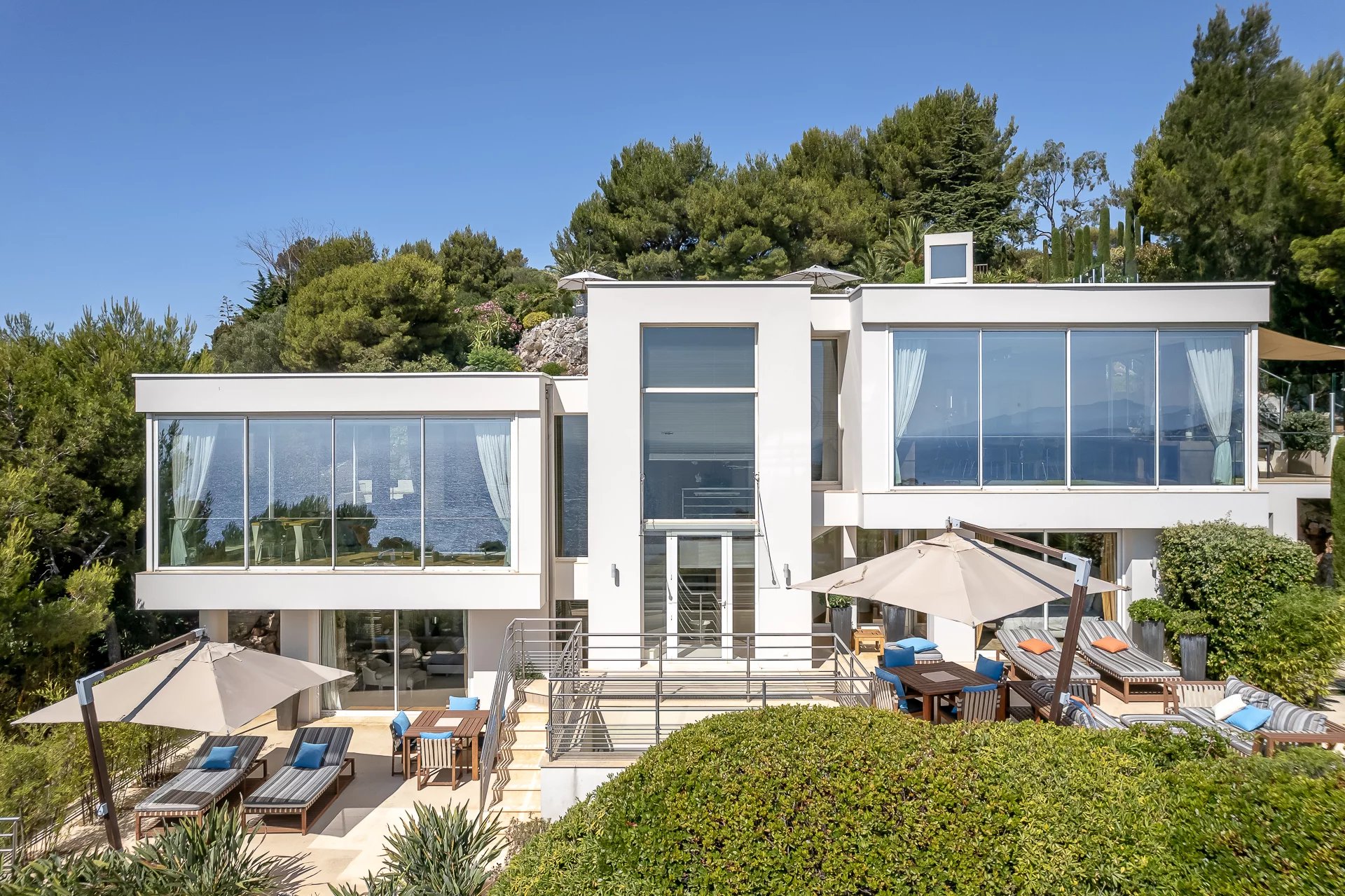 Saint-Jean Cap Ferrat - Villa contemporaine avec vue panoramique mer