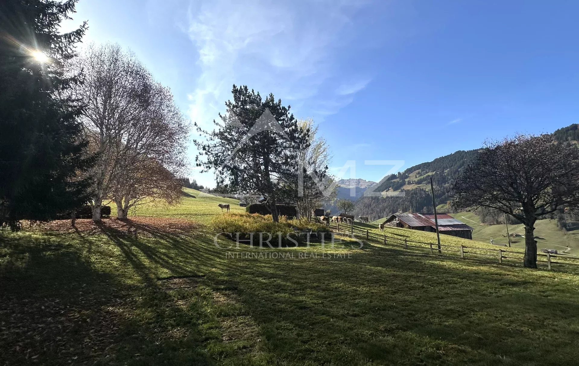 Chalet chaleureux et élégant à LOUER avec vue unique sur la vallée de Gstaad