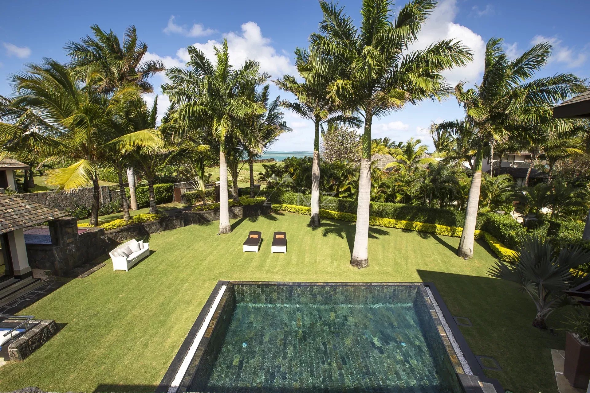 Mauritius - Beachfront Villa - Beau Champ