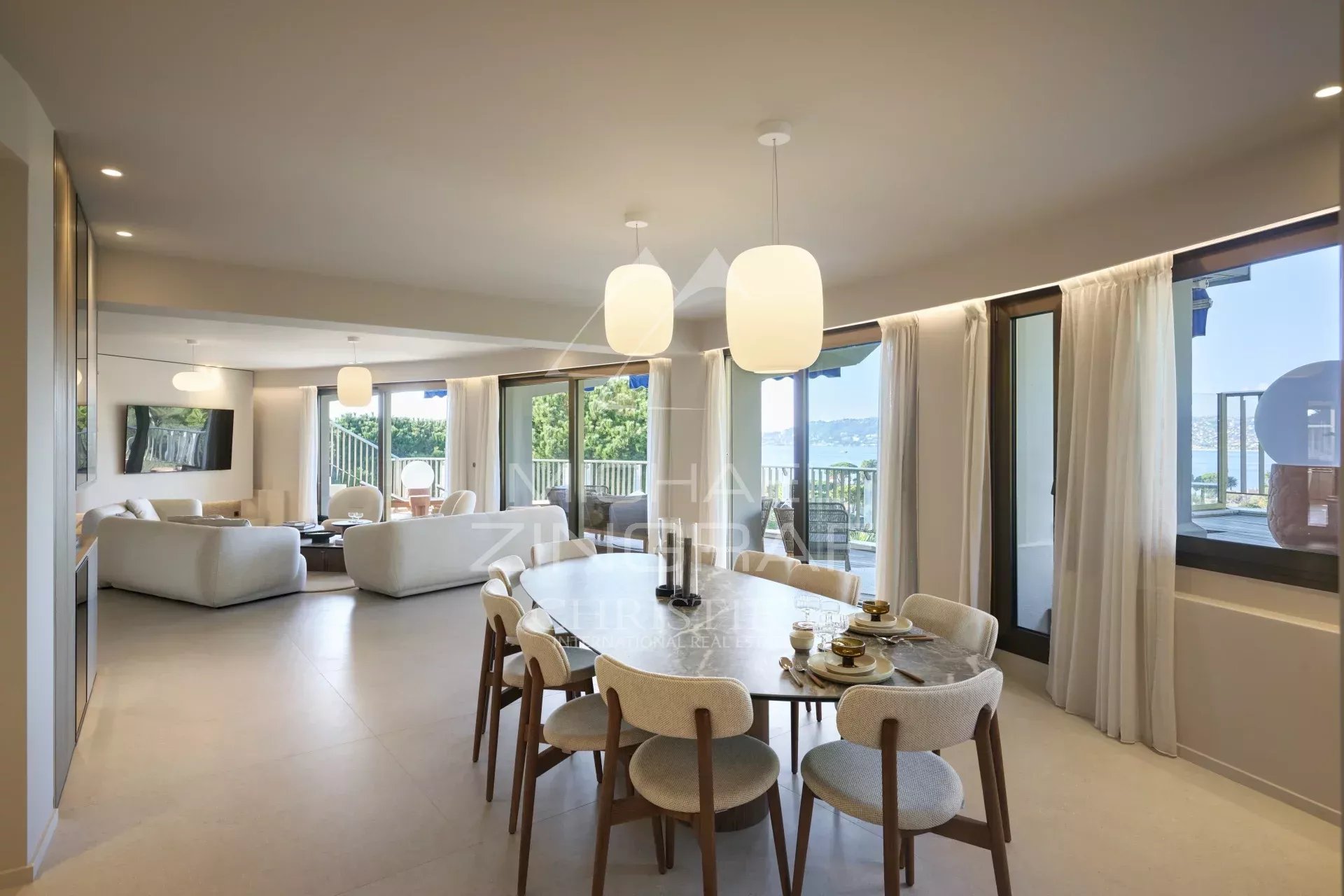 Exclusive luxury Apartment in Cap d’Antibes with Panoramic Sea View