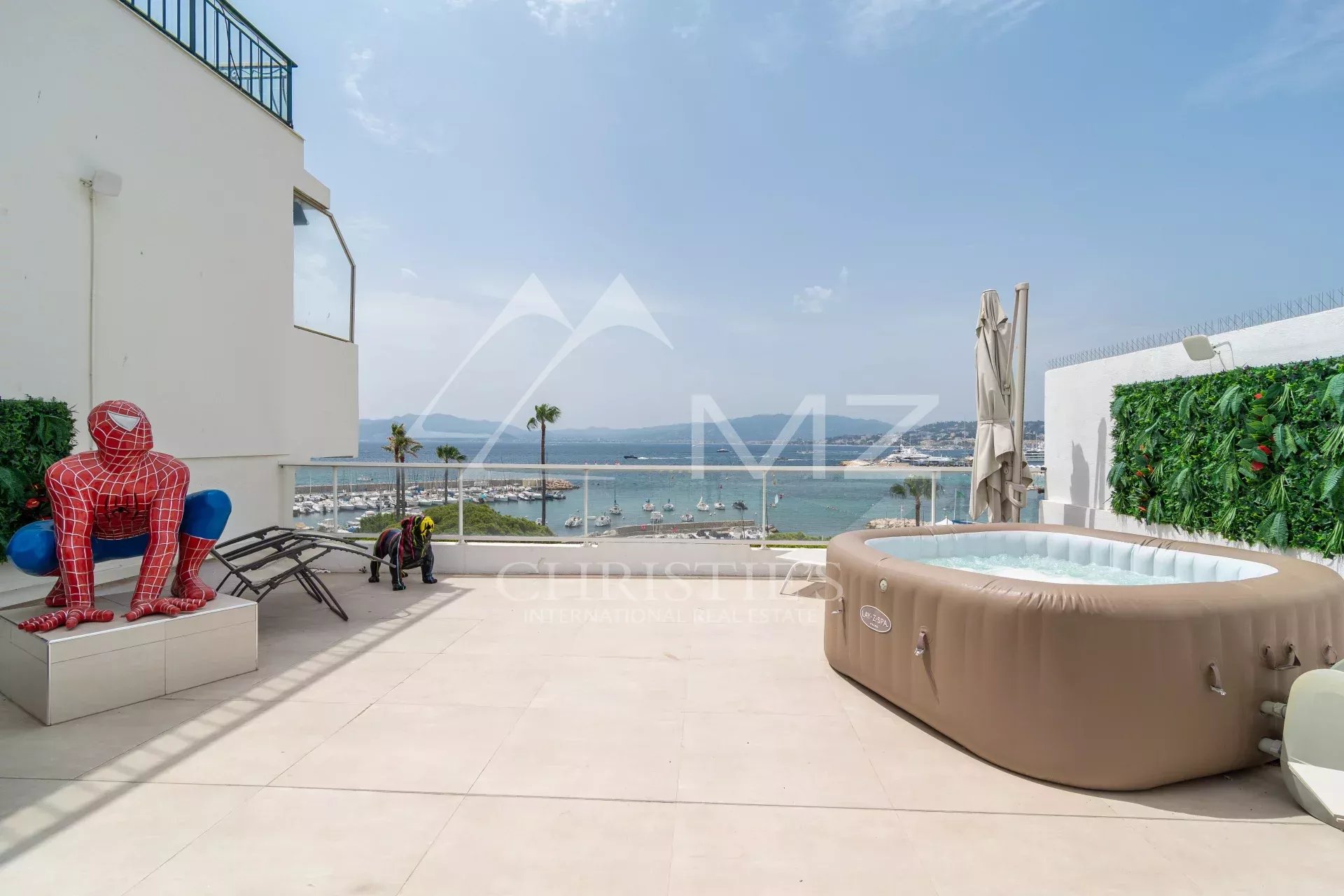 POINTE CROISETTE - PALM BEACH - DACHTERRASSE MIT MEERBLICK