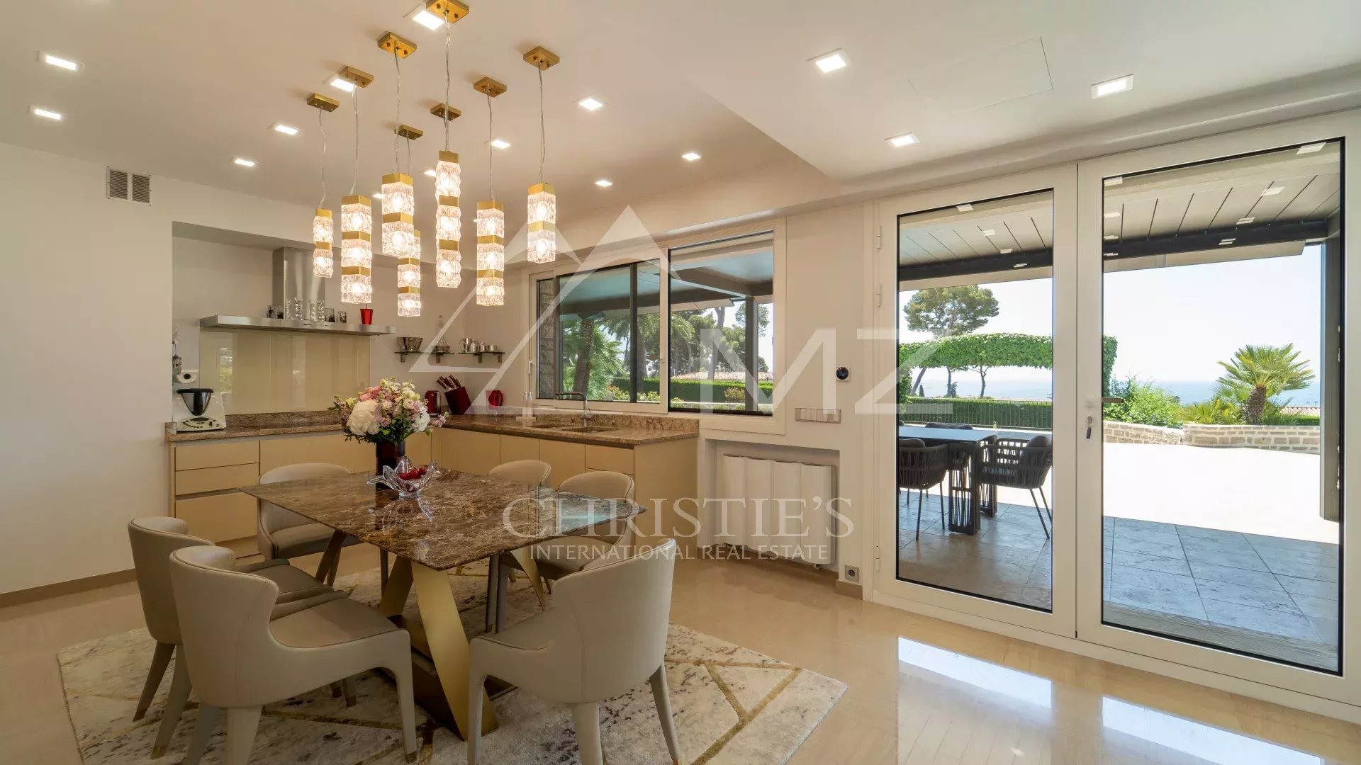 Contemporary Property  panoramic Sea view in Prestigious Estate.