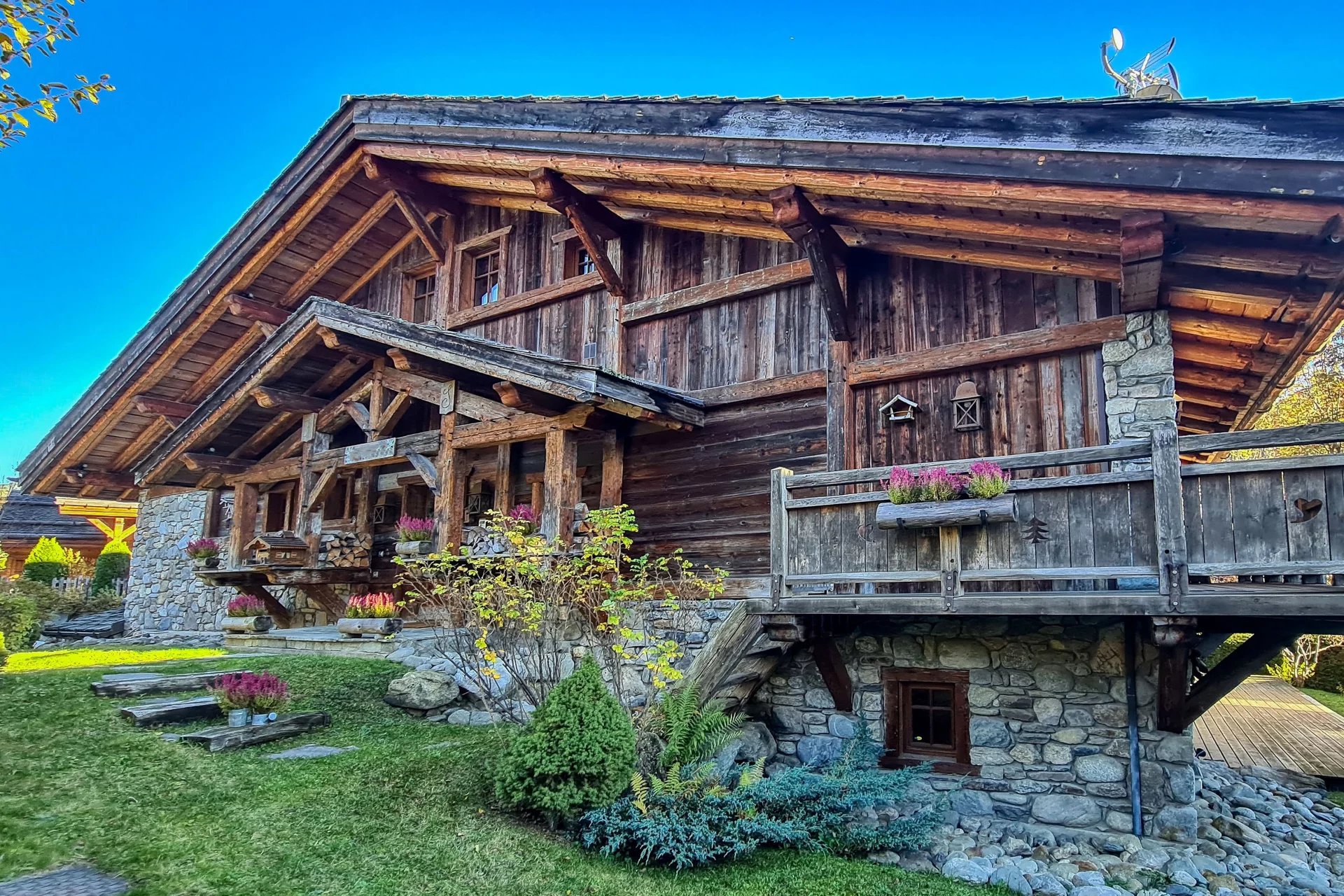 Ferme centre village de Megève, calme & discrétion, rarissime