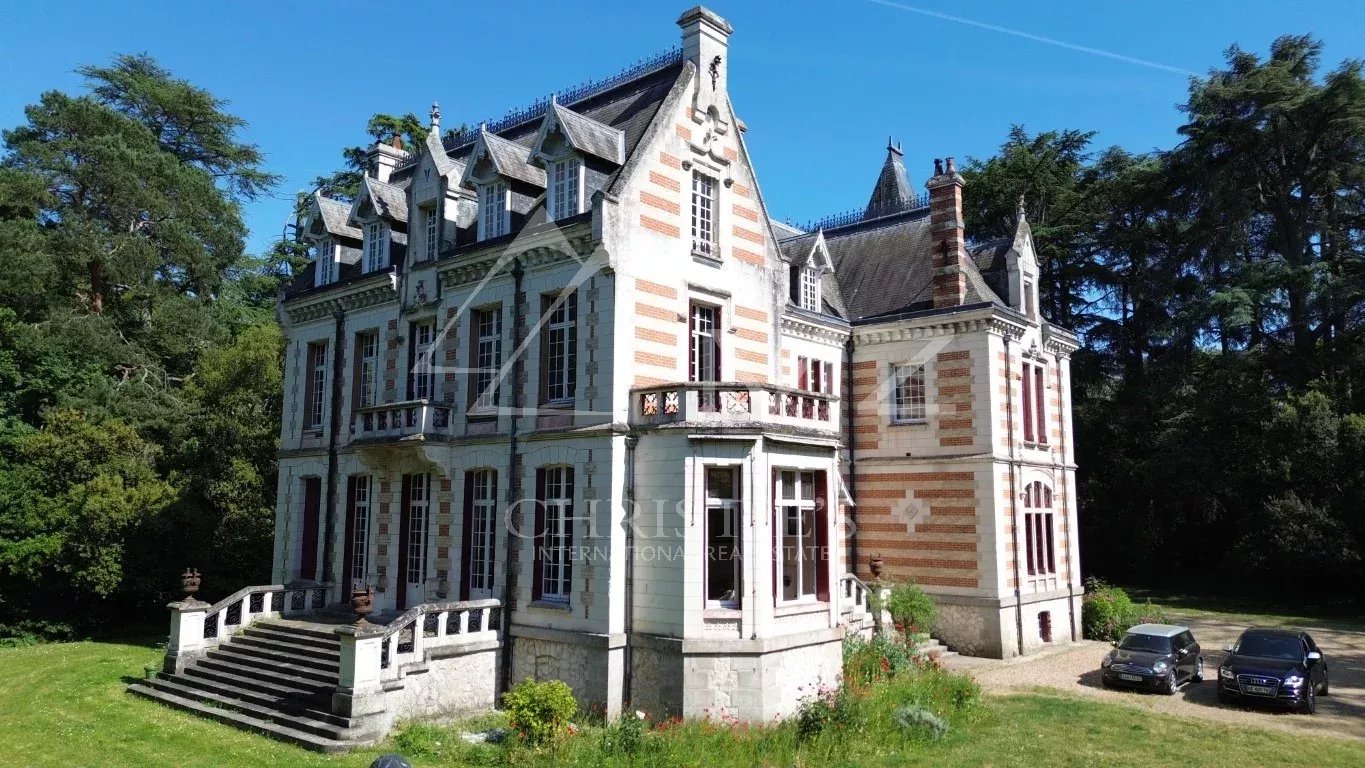 Domaine d’exception - Château du XIXème de 650 m2 sur plus de 2,7 ha de parc - Touraine !