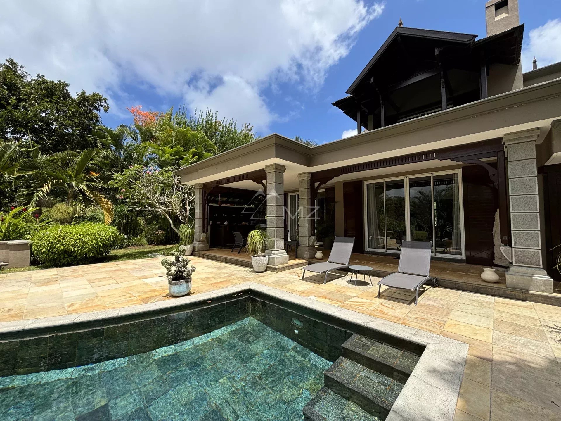 Magnifique villa sur Golf - Bel Ombre