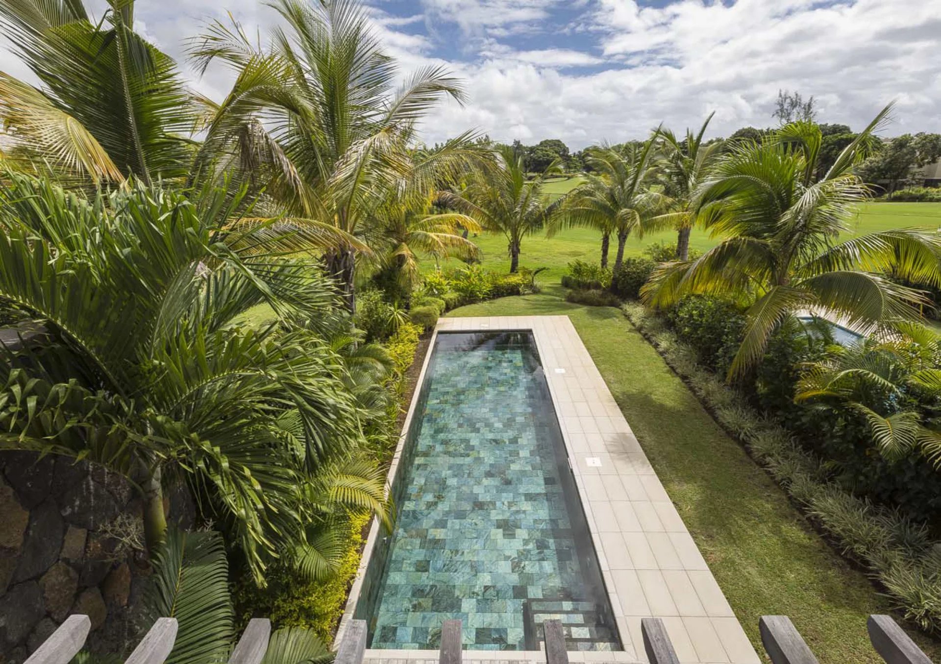 Ile Maurice - Villa duplex de 3 chambres, belle vue golf dégagée