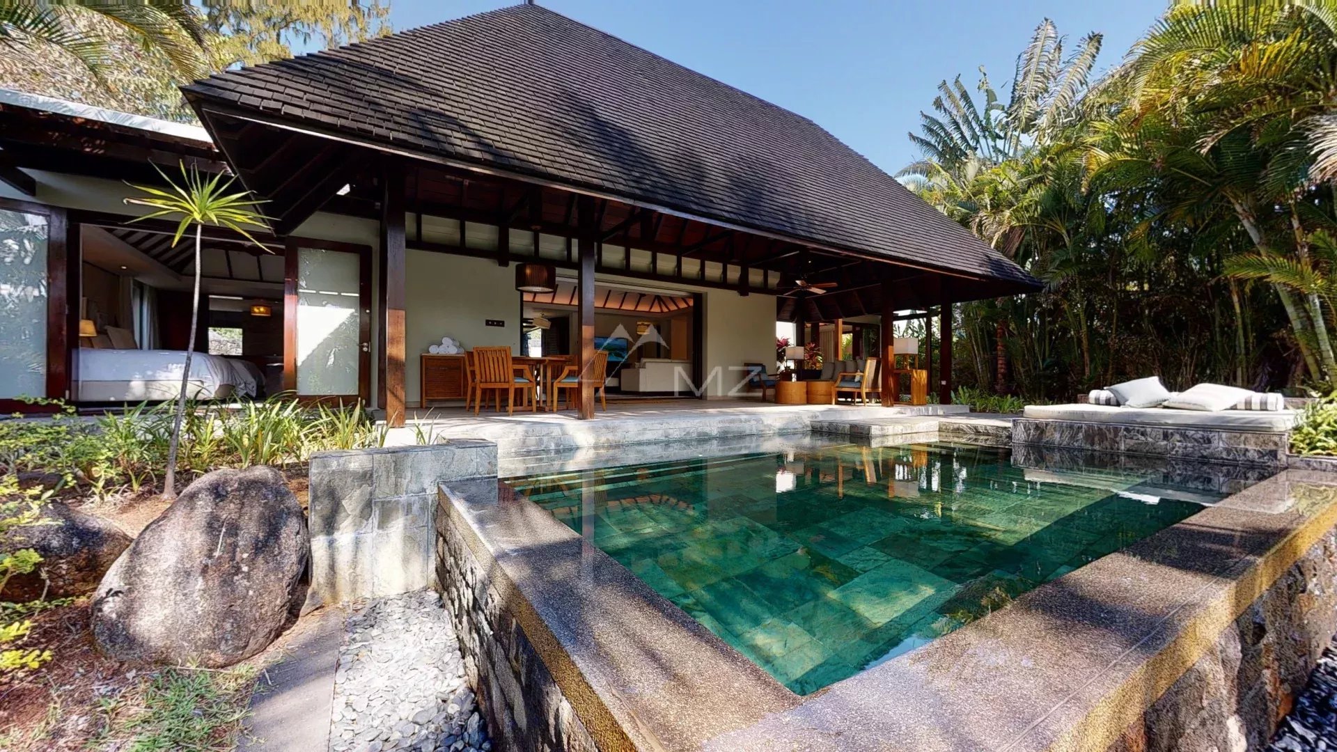 Mauritius - Villas vier Jahreszeiten auf Golf - Beau Champ