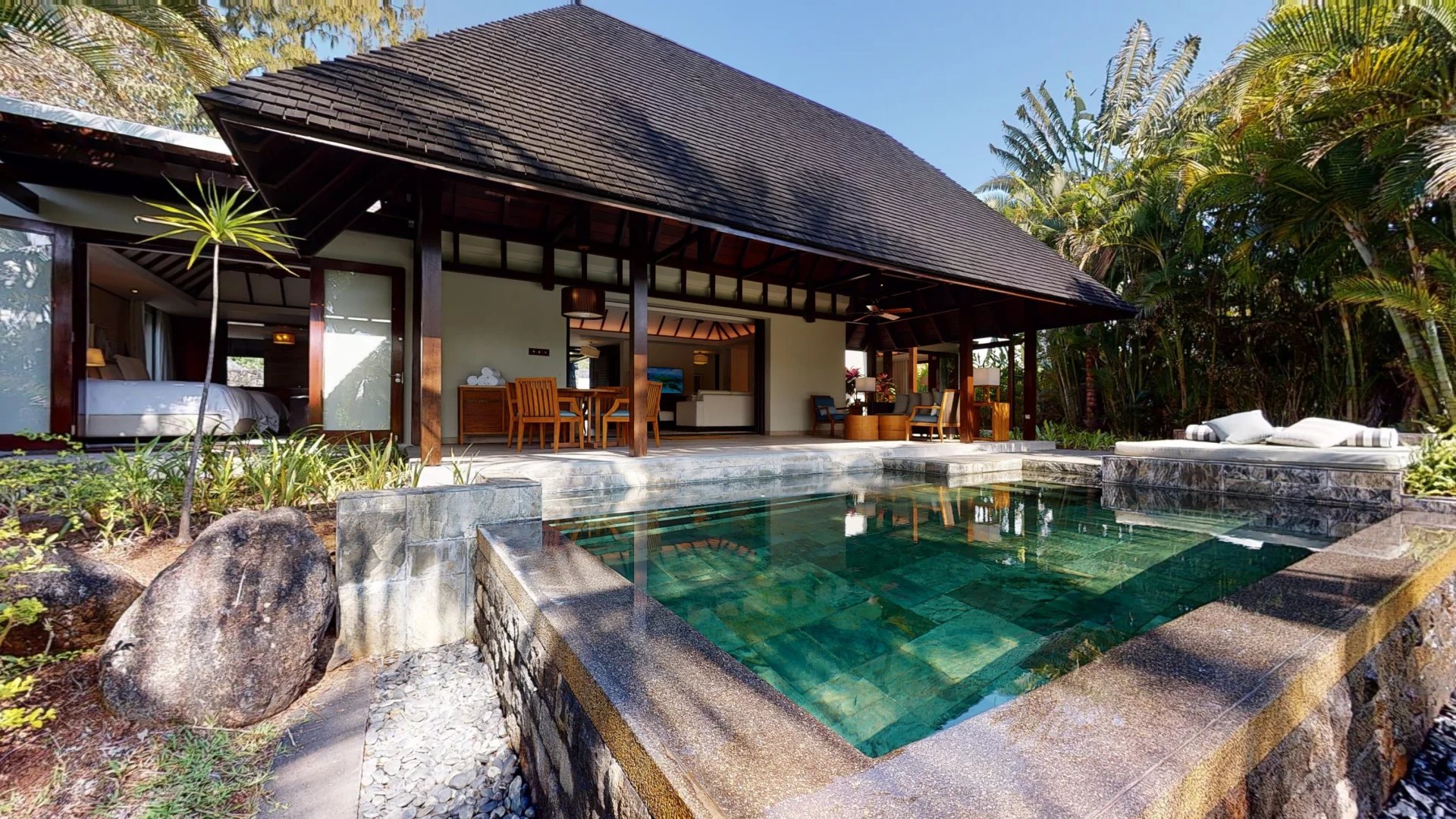 Mauritius - Villas vier Jahreszeiten auf Golf - Beau Champ