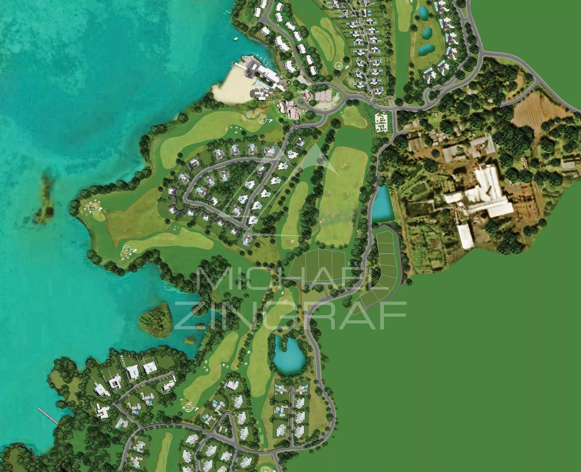 Residential land on Anahita Estate