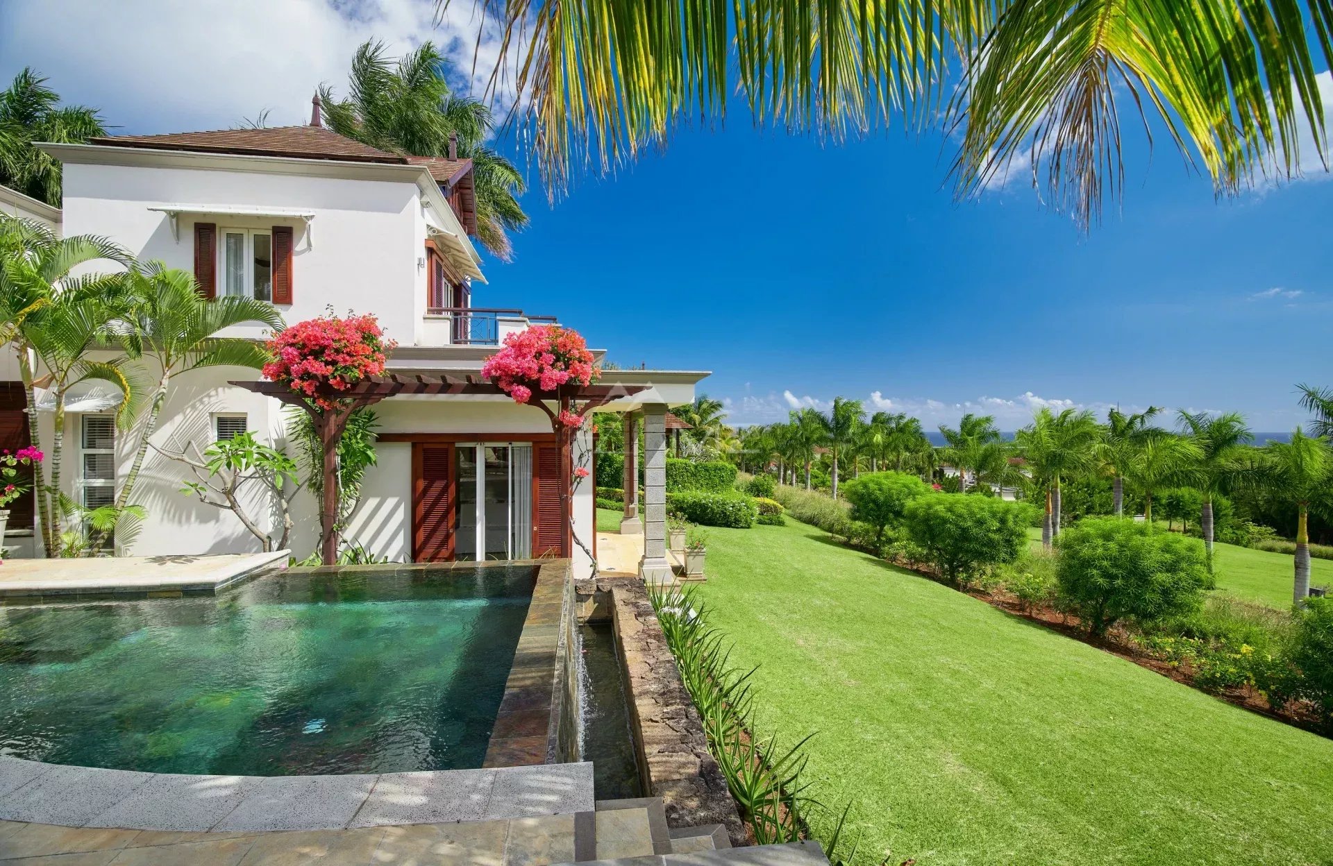 Mauritius - Villa am Golfplatz mit Meerblick - Bel Ombre