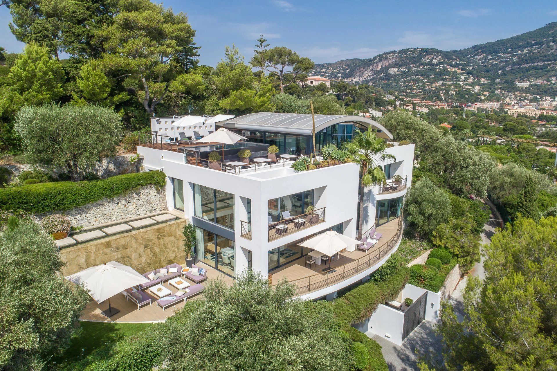 Saint-Jean Cap Ferrat - Magnifique propriété moderne vue mer