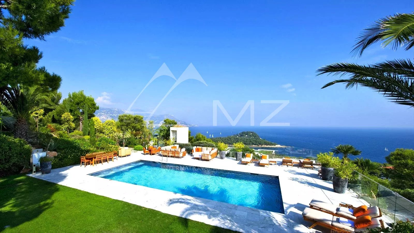 Saint-Jean Cap Ferrat - Villa contemporaine avec vue panoramique mer