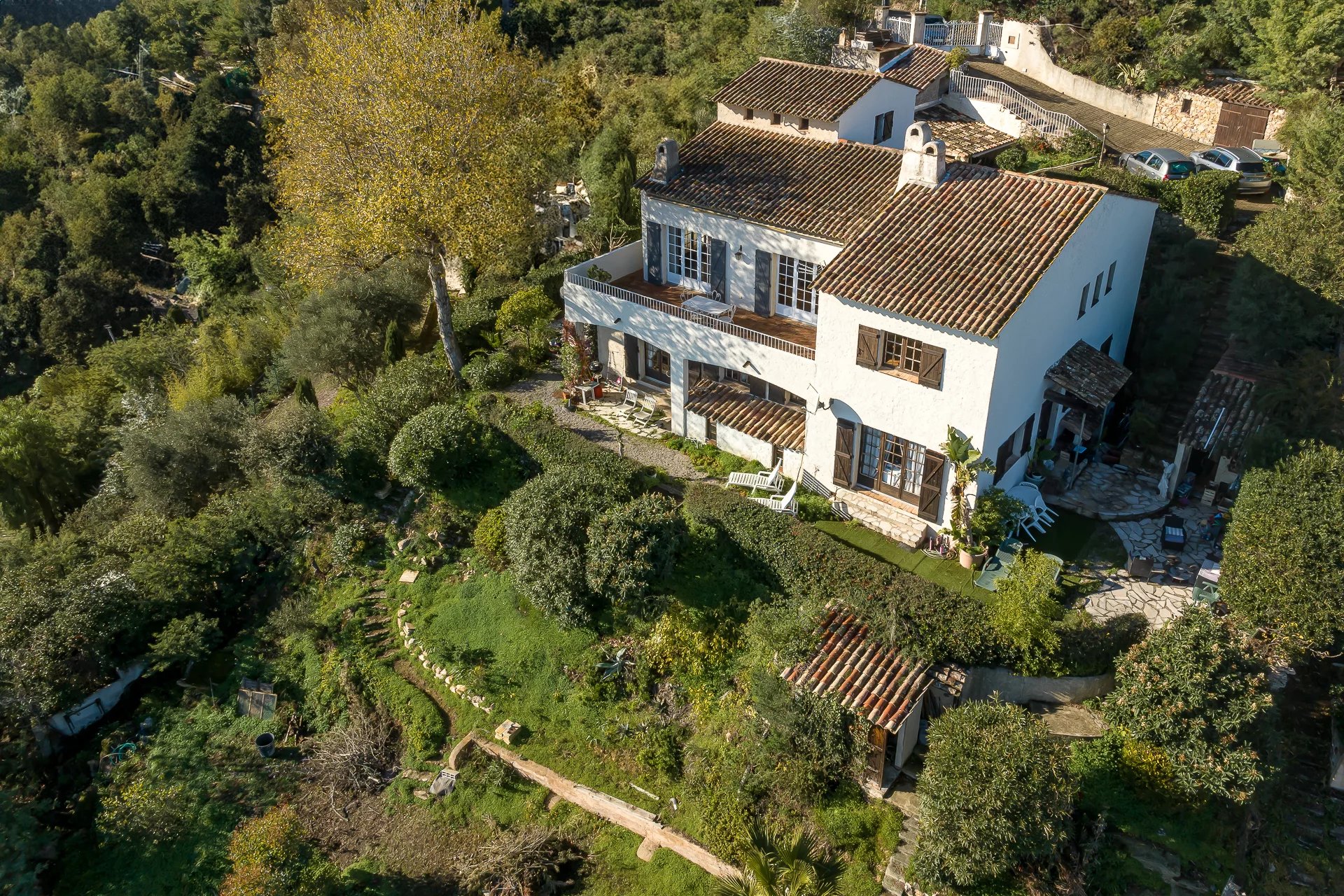 Mandelieu-La-Napoule - Maison familiale avec vue mer