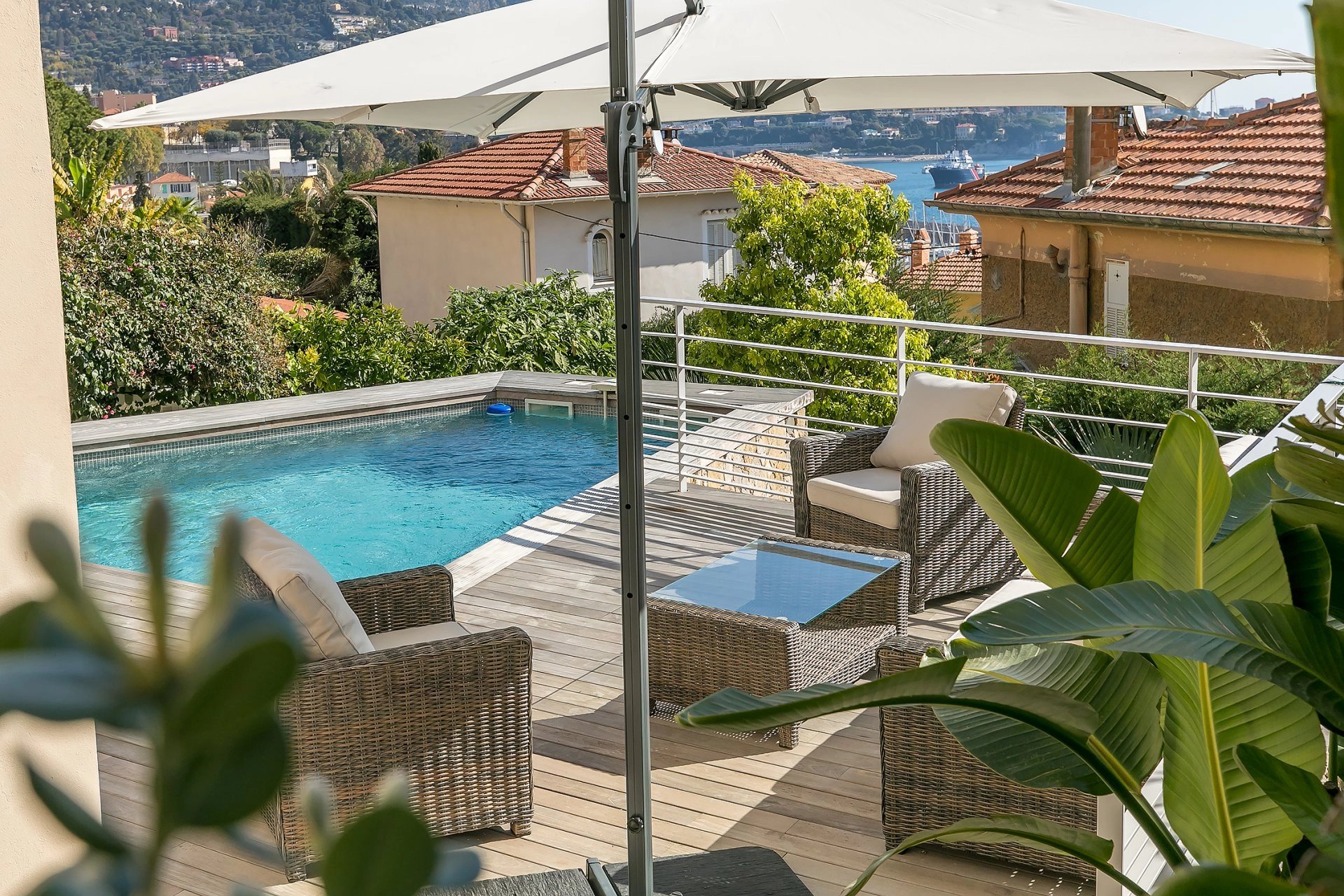 Villefranche-sur-Mer - Villa avec vue mer panoramique