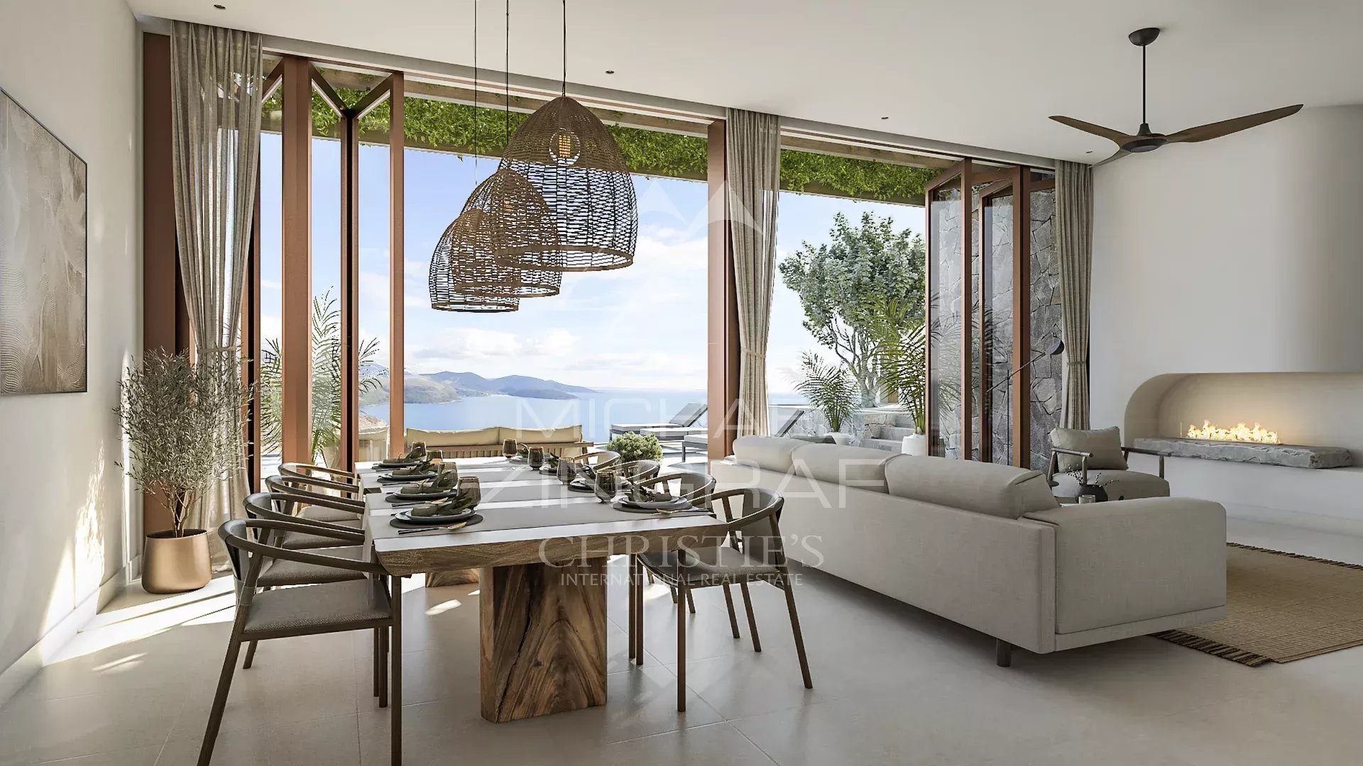 MONTENEGRO: Exceptional villas with panoramic views of the Adriatic