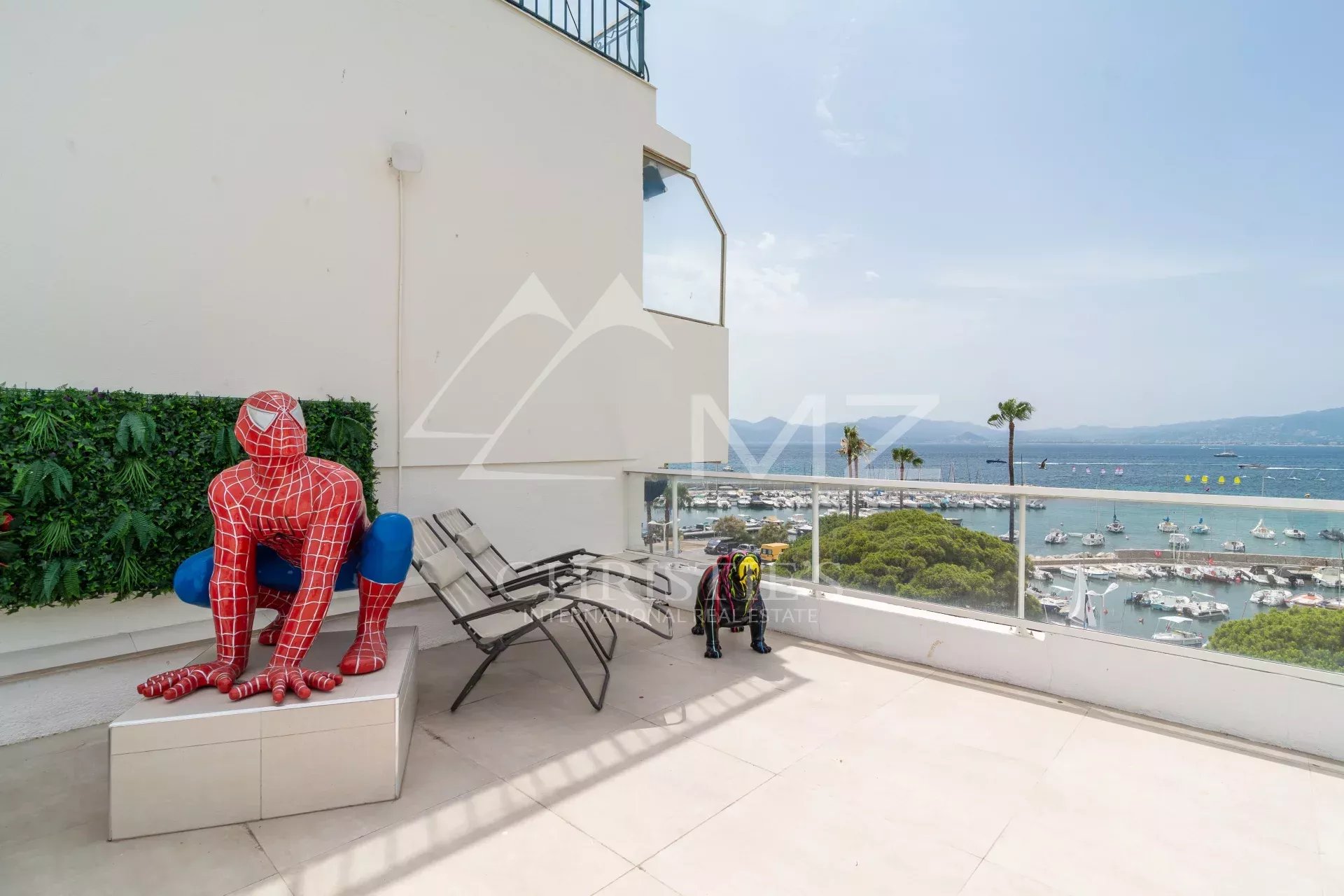 POINTE CROISETTE - PALM BEACH - DACHTERRASSE MIT MEERBLICK