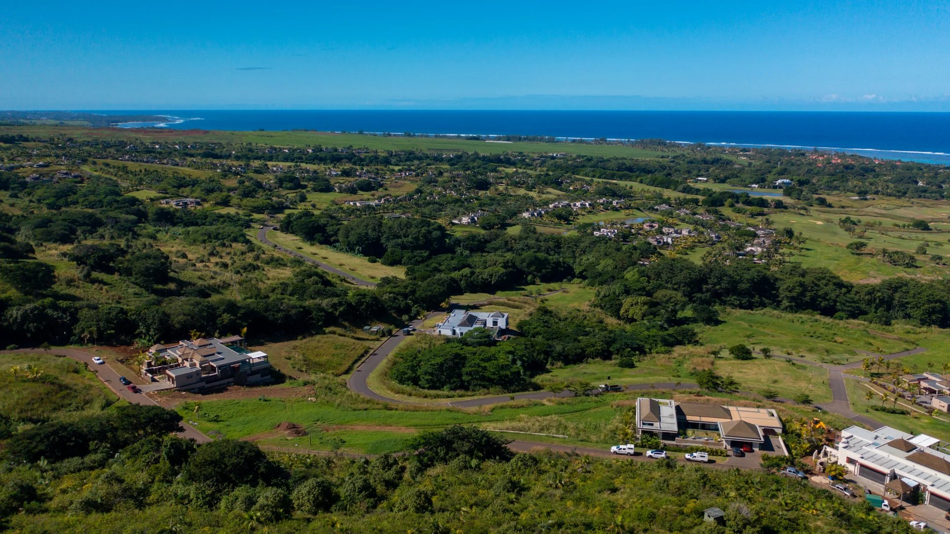 Ile Maurice - Terrain a bâtir, la plus prestigieuse vue de l'Ile - Bel Ombre