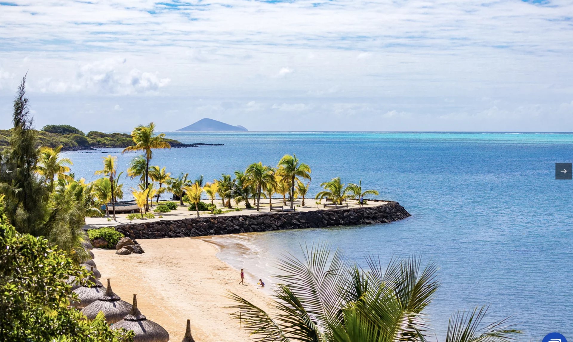 Ile Maurice - Palmea villa vue sur mer