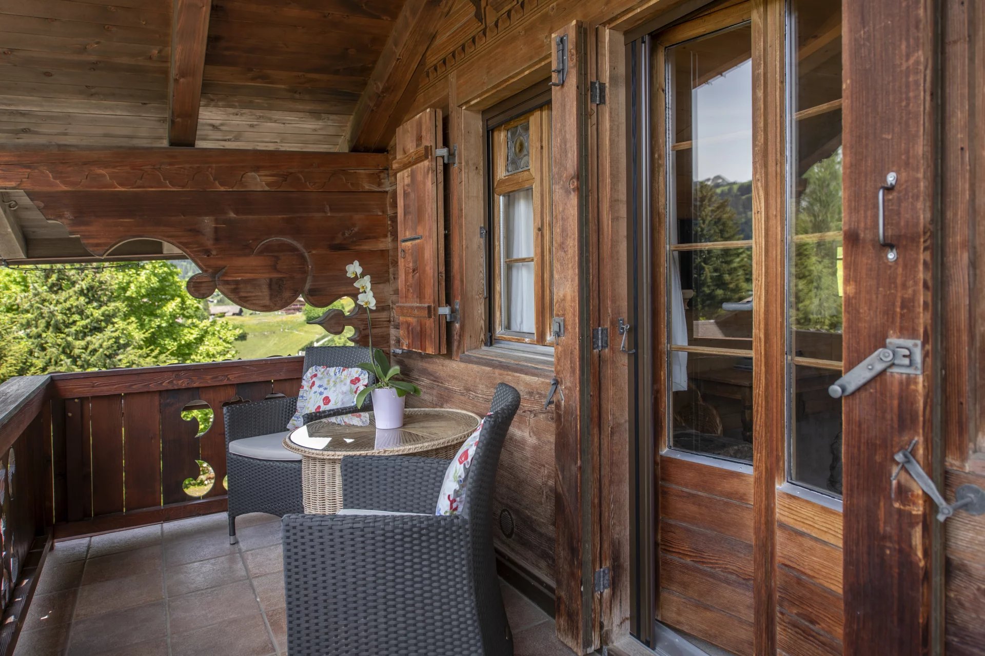 Chalet traditionnel à louer à Oberbort avec vue imprenable