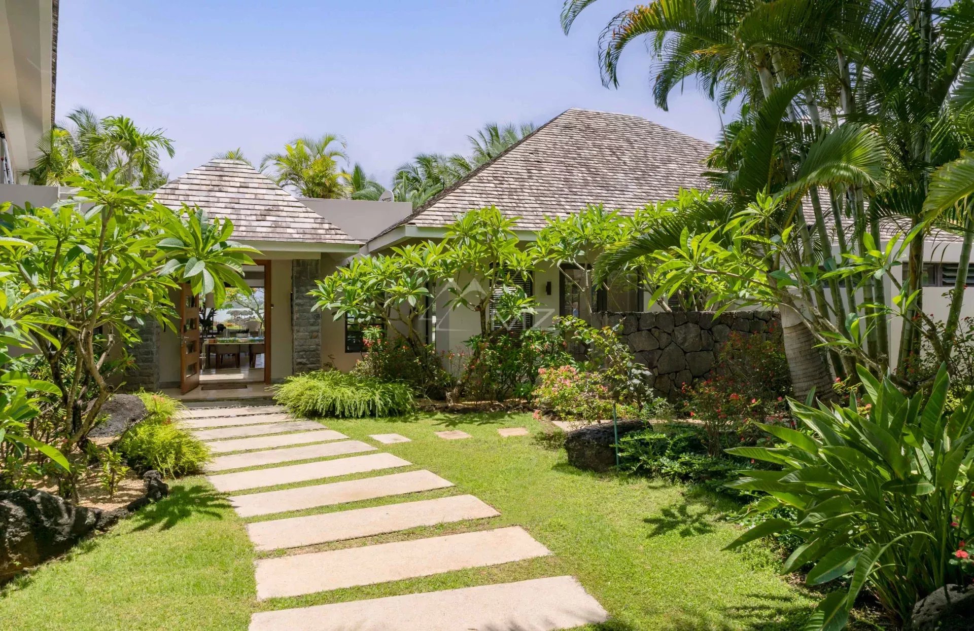 Ile Mauritius - Villa Füße im Wasser - Beau-Champ