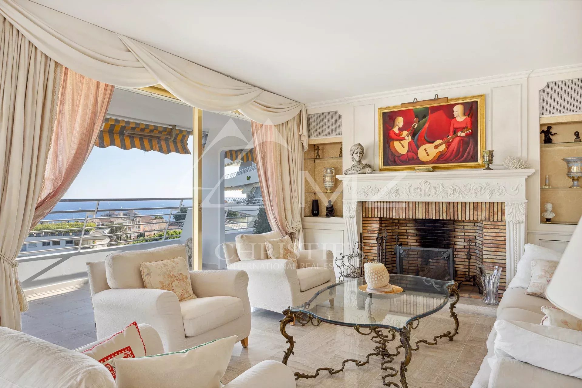 Cannes Croix des Gardes - Penthouse with large terrace panoramic view