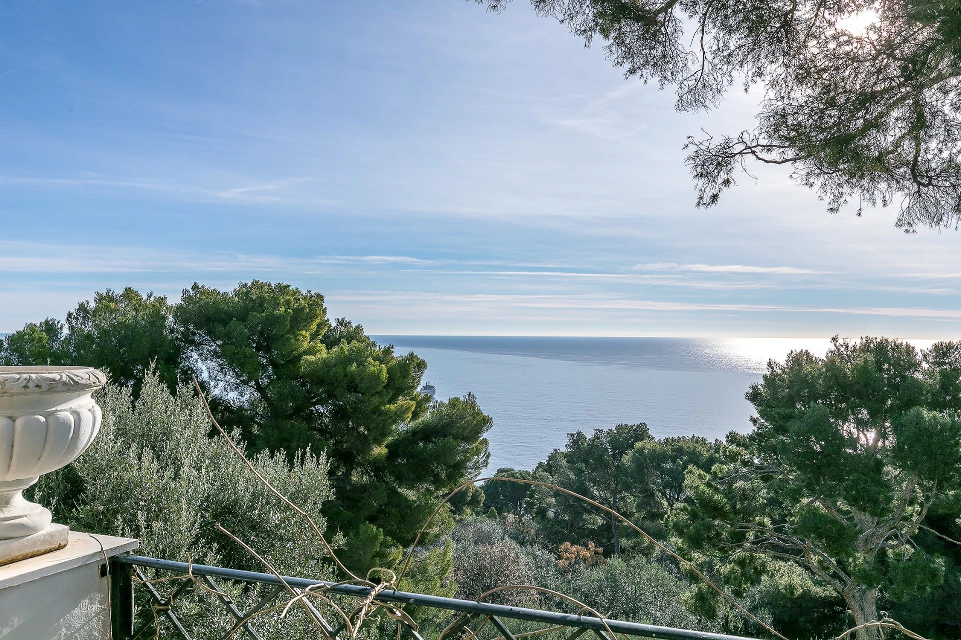 Cap d'Ail - Appartement avec jardin et splendide vue mer