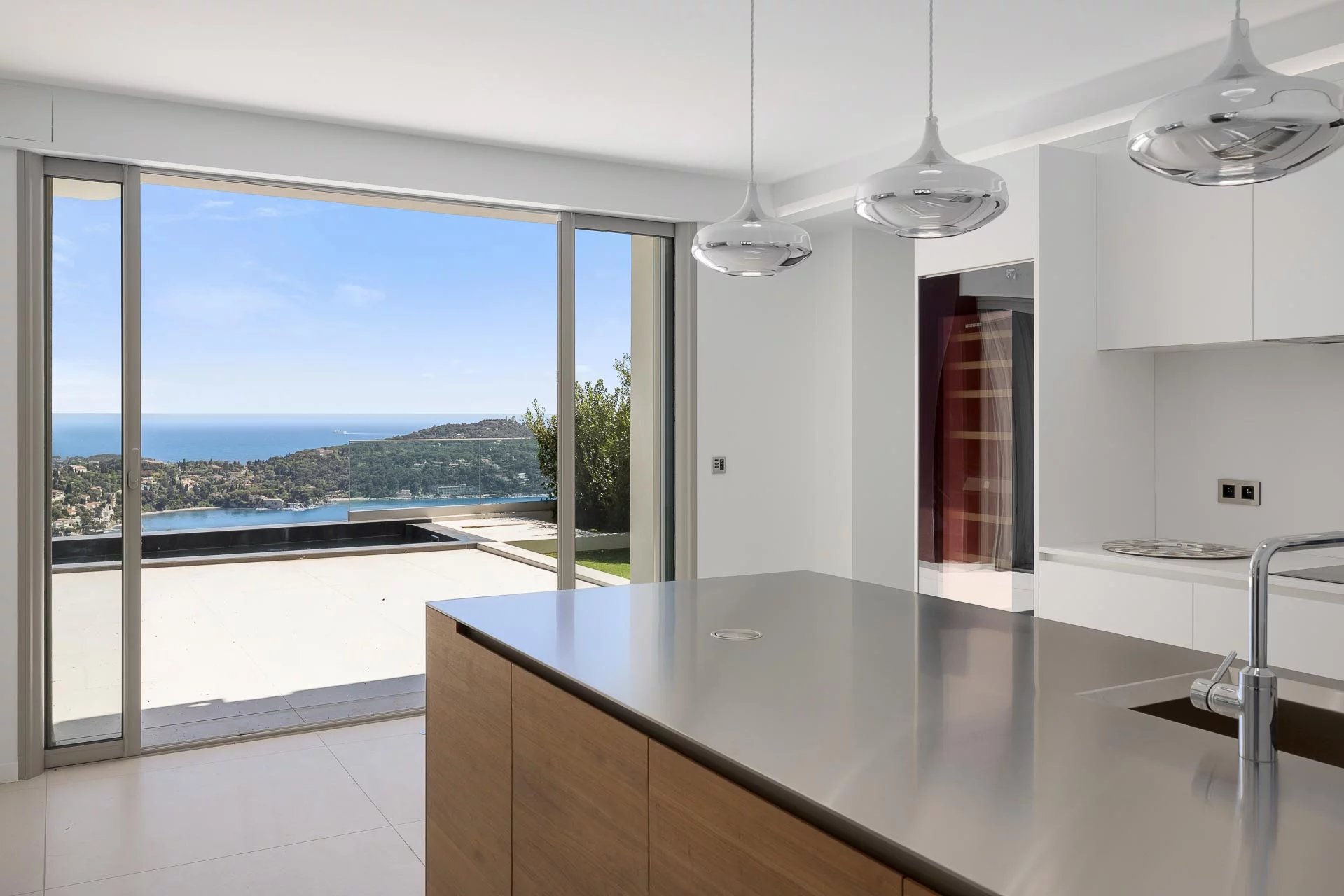 Villefranche sur Mer - Villa contemporaine luxueuse avec vue mer sur la baie