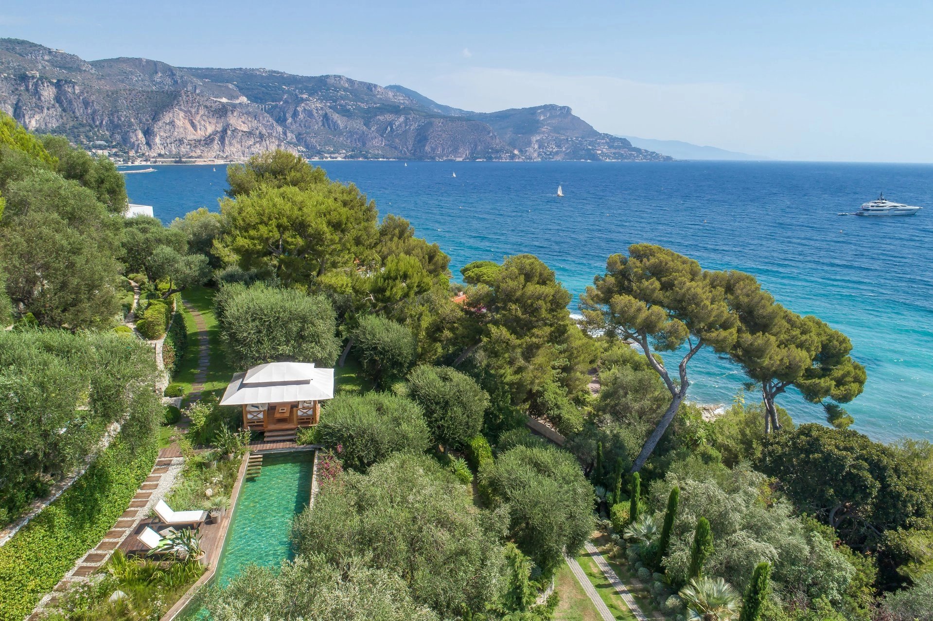 Saint-Jean Cap Ferrat - Magnifique propriété moderne vue mer