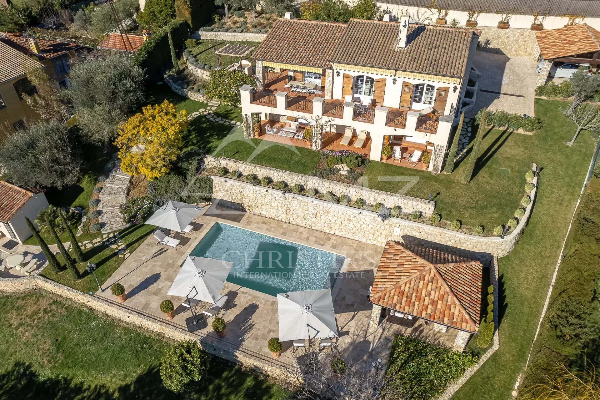 VENCE - CHARMING PROVENCAL BASTIDE WITH PANORAMIC VIEWS