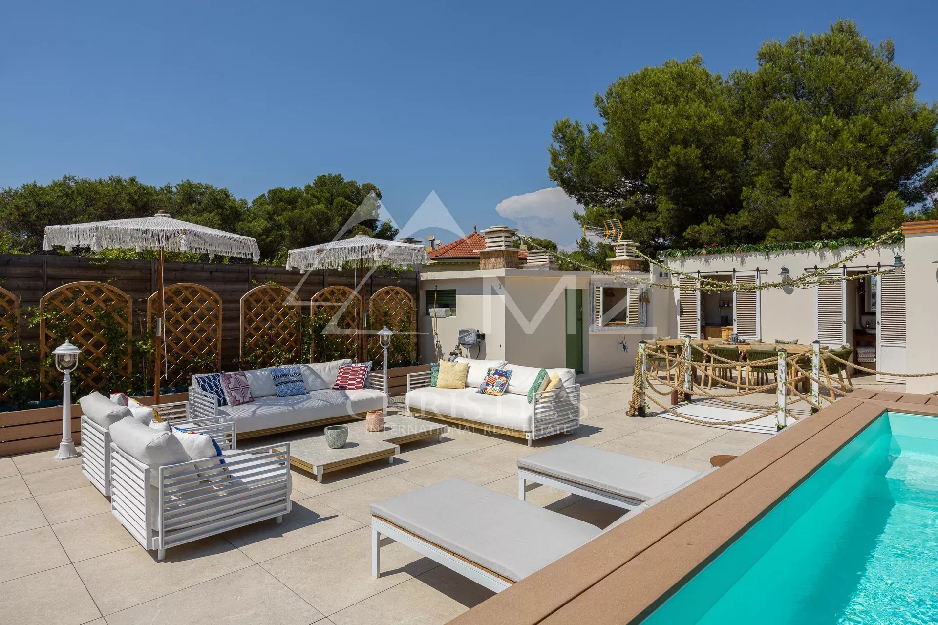 Appartement de prestige avec piscine sur le toit à Cannes