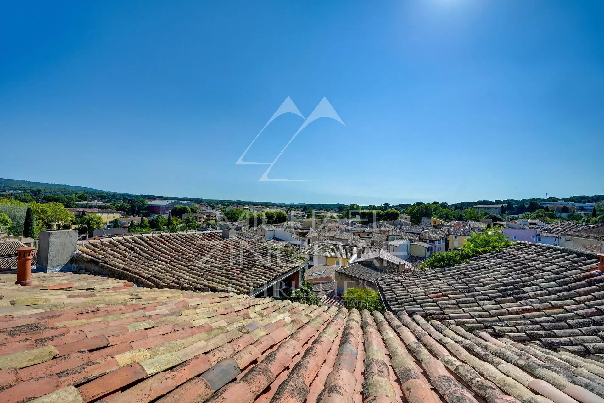 Private historical mansion in the Aix en Provencecountryside