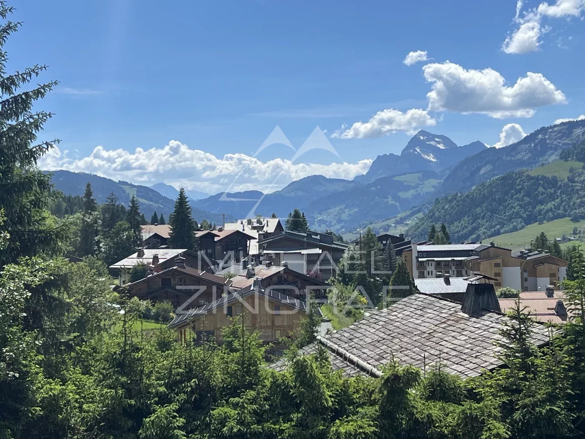 Rochebrune - Appartement rénové, quatre chambres dont une de service indépendante - Calme, Vue panoramique