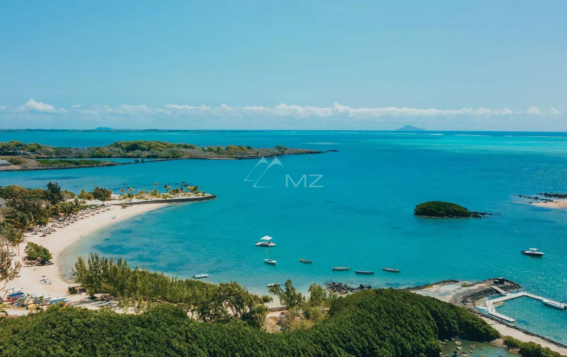 Appartement 3 chambres dans une résidence en bord de mer