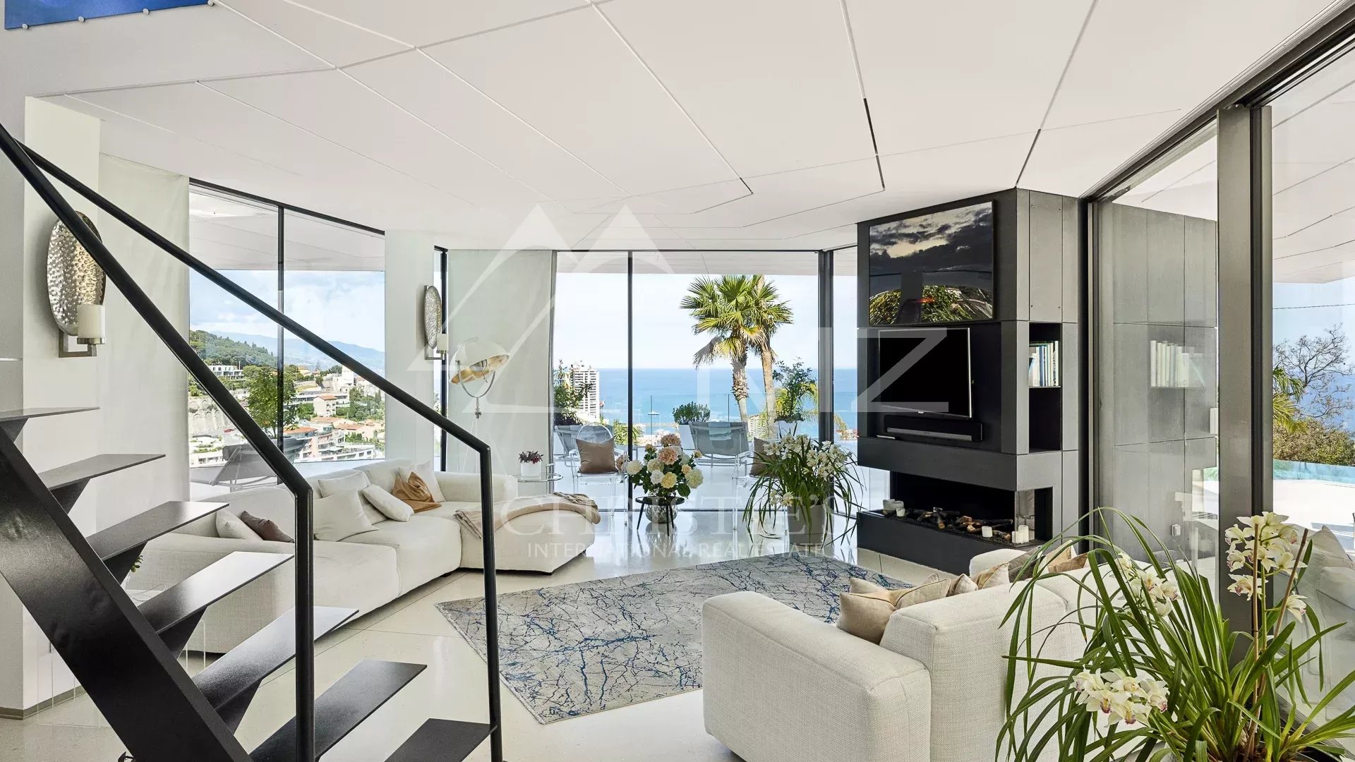 Proche Monaco - Villa moderne vue mer