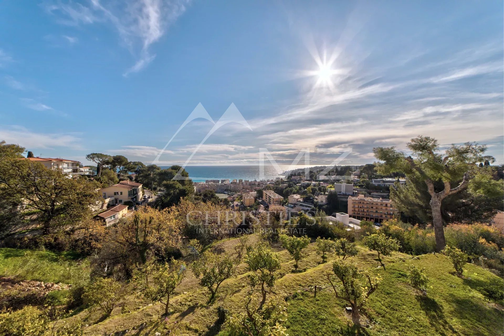 Sea view apartment with large terrace