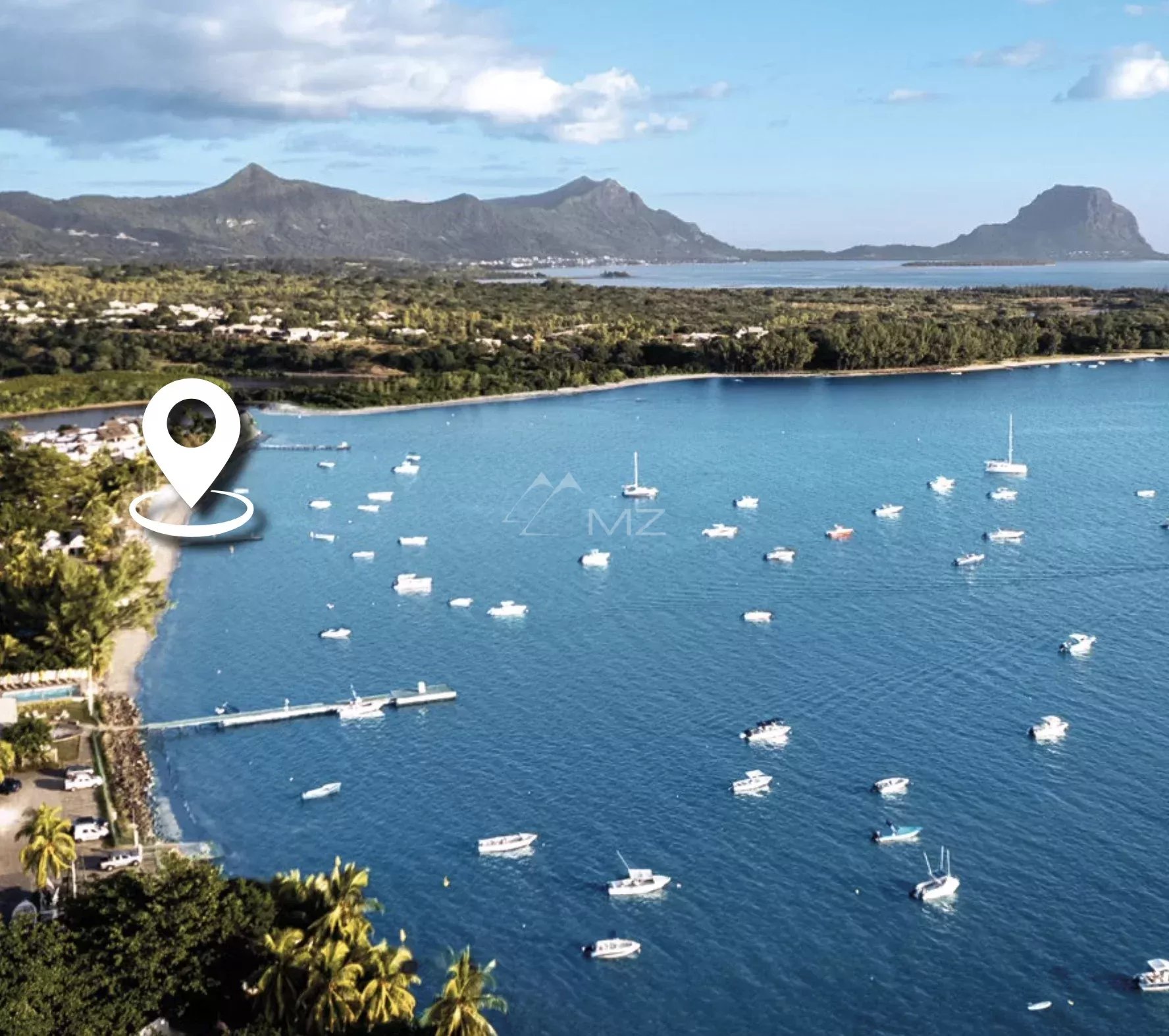 Mauritius - Penthouse with view on Le Morne - Riviere Noire