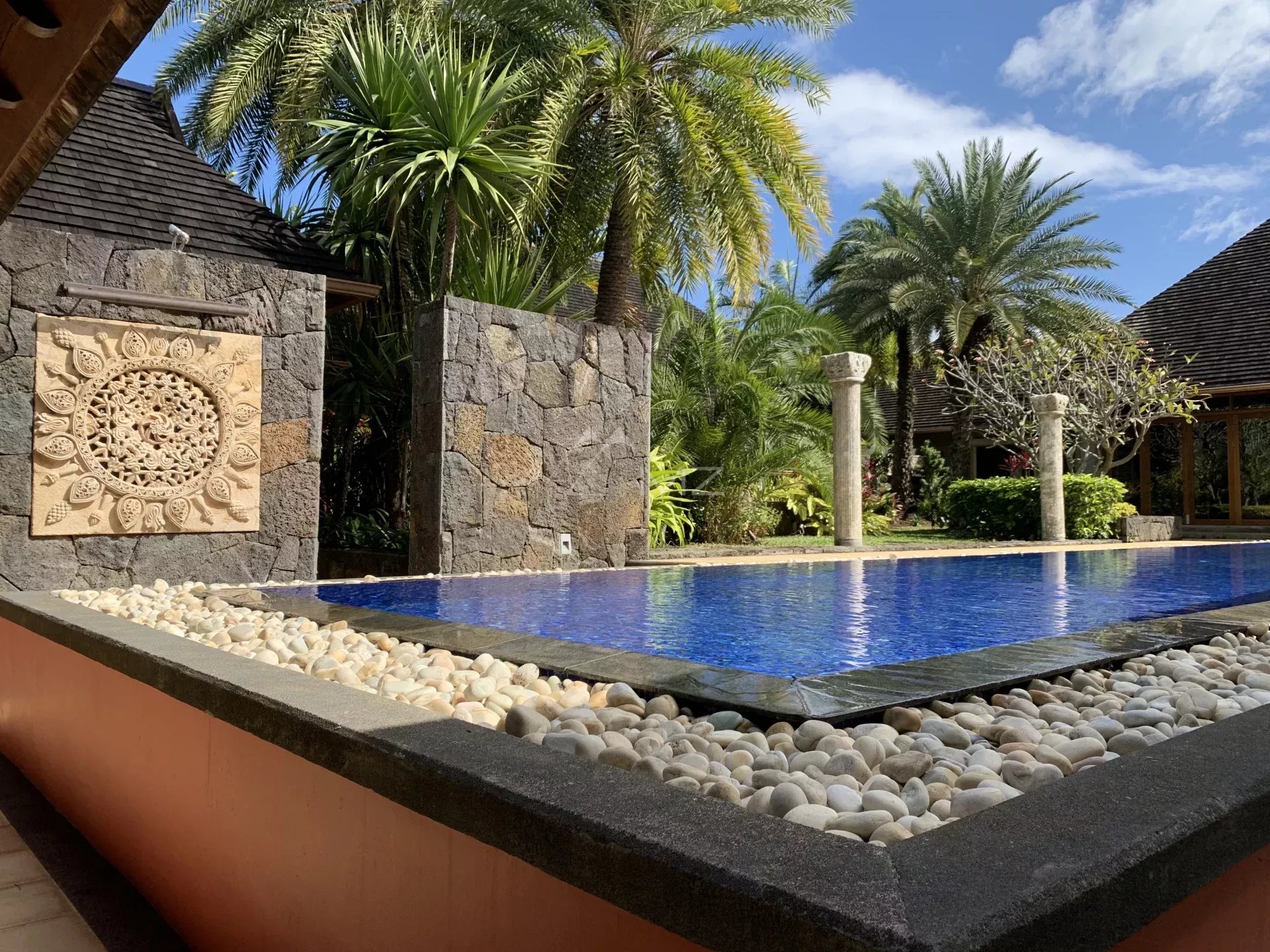 Mauritius - Sumptuous villa at Pointe aux canonniers