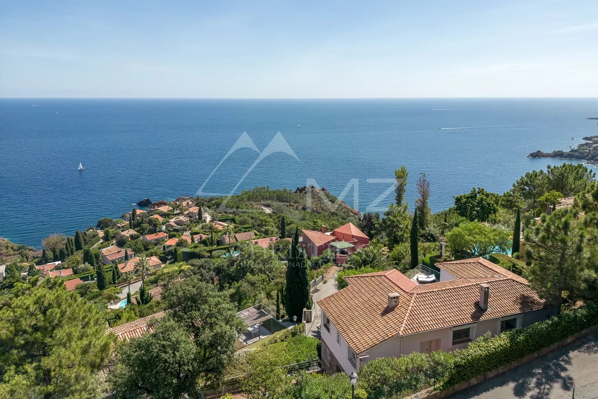 Nahe Cannes - Le Trayas - Villa, abgeschlossenes Anwesen