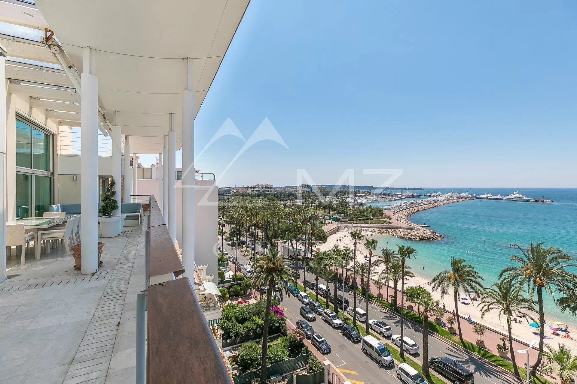 Cannes - Croisette - Penthouse with sea view