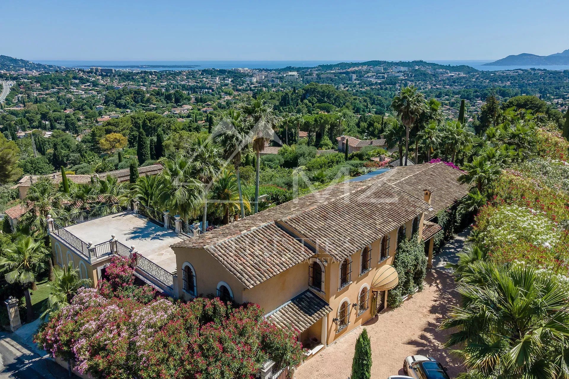 Mougins proche village - Meerblick