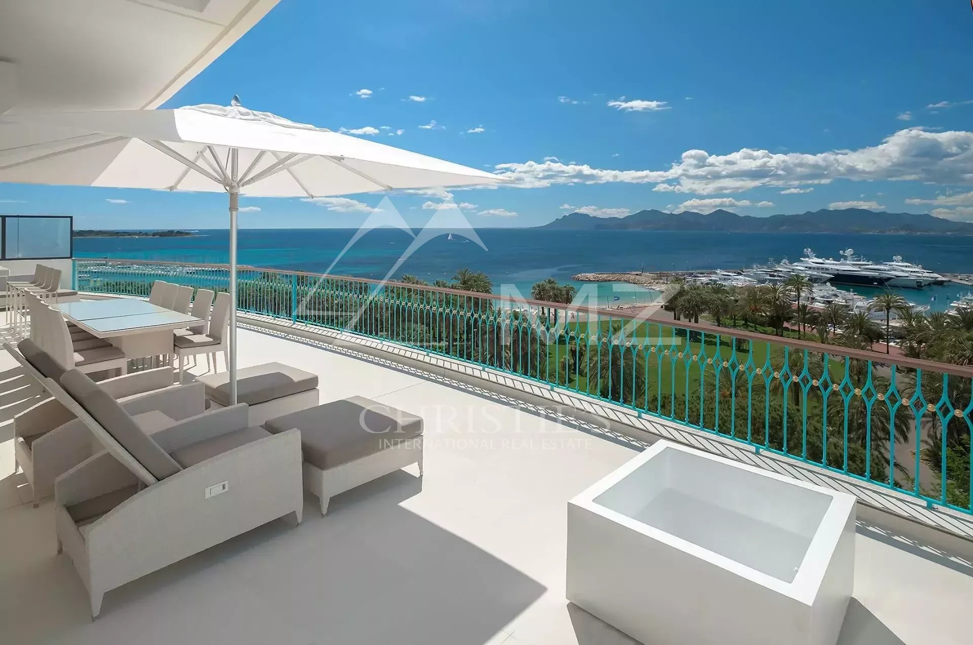 Cannes - Croisette - Superbe penthouse